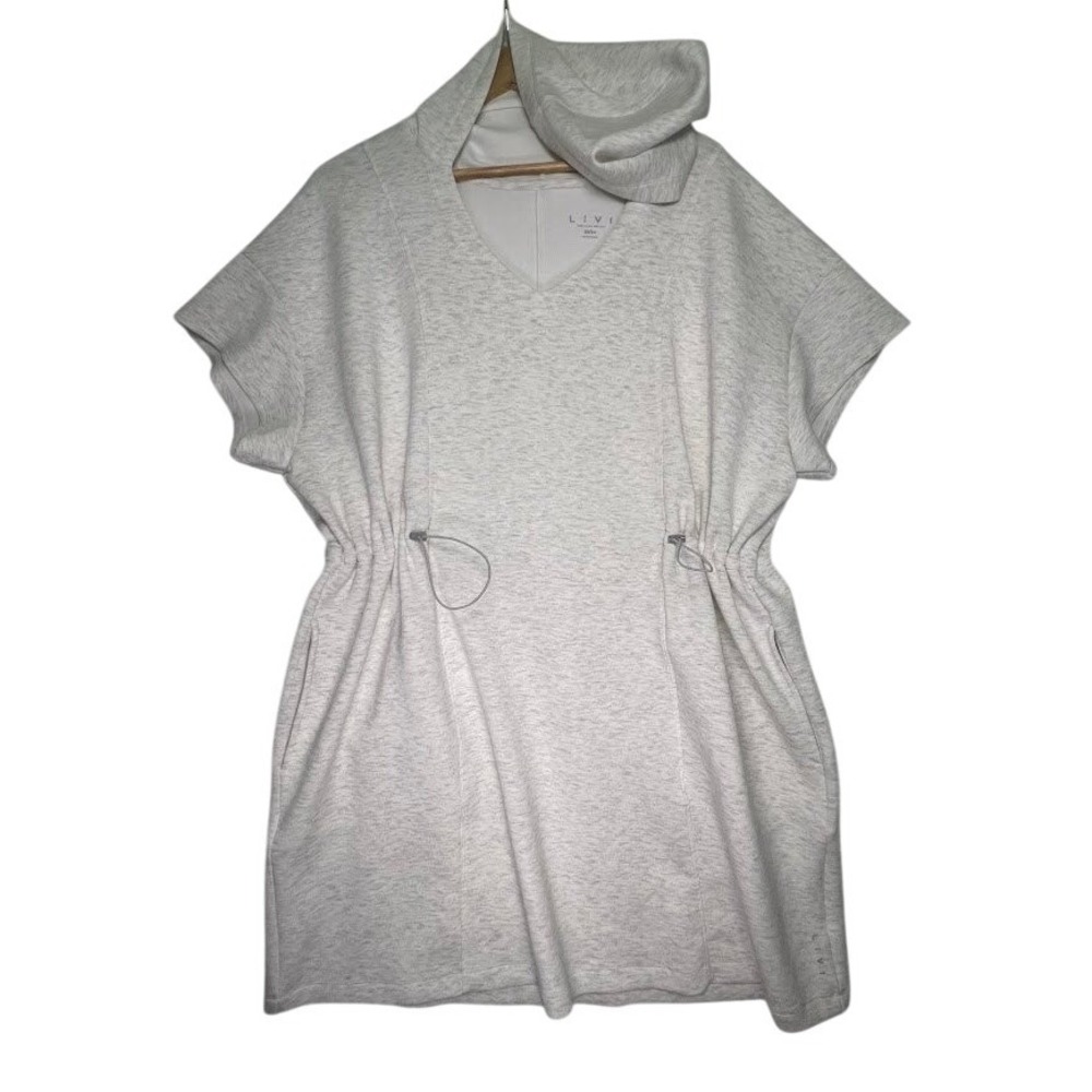 LIVI Lane Bryant Plus Size 22/24 Active Dress Cinch Waist Athleisure Casual - Picture 1 of 12